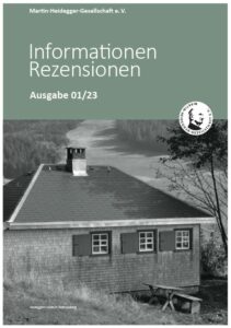 Martin-Heidegger-Gesellschaft: Informationen Rezensionen - Ausgabe 01/23
